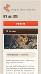 Mobile Screenshot of givingafuture.org